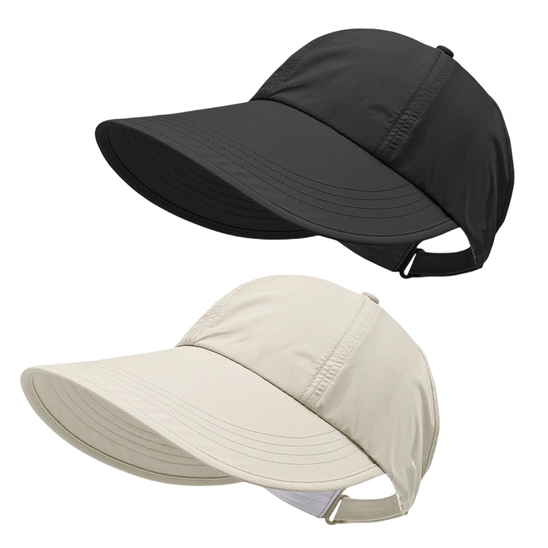 Dames zonnehoed met brede rand – UV-bescherming, sneldrogende stof en ademend comfort