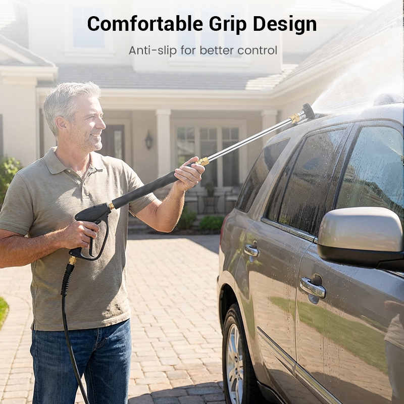 Hogedruk waterpistool voor auto en tuin
