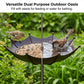 🌿Hangende Parapluvormige Vogelvoederbak & Vogelbad | 2-in-1 Design, Weerbestendig en Perfect voor Tuin, Balkon & Terras🕊️💧