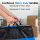 🧳 50.000+ verkocht!📦 Heavy-Duty Verhuis- & Opbergtas (Tot 180L) | Oersterk & Waterafstotend🏠