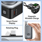 🔋 3-in-1 magnetisch oplaadstation zonder powerbank — Ingebouwde kabel, magnetisch, en het stopt in élk zakje
