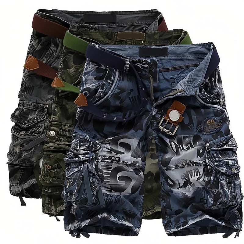 Heren Cargoshorts met meerdere zakken