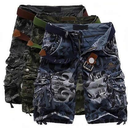 Heren Cargoshorts met meerdere zakken