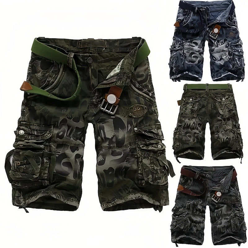 Heren Cargoshorts met meerdere zakken