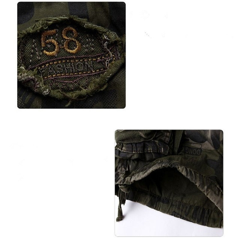 Heren Cargoshorts met meerdere zakken