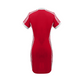 Sportieve V-hals Bodycon Minijurk voor Dames