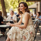 Casual jurk voor dames, mouwloos met bloemenprint