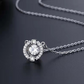 💖Koop 1 krijg 1 gratis🌟Zweetbestendige, verzilverde fonkelende dans-rhinestone ketting