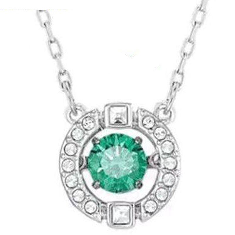 💖Koop 1 krijg 1 gratis🌟Zweetbestendige, verzilverde fonkelende dans-rhinestone ketting