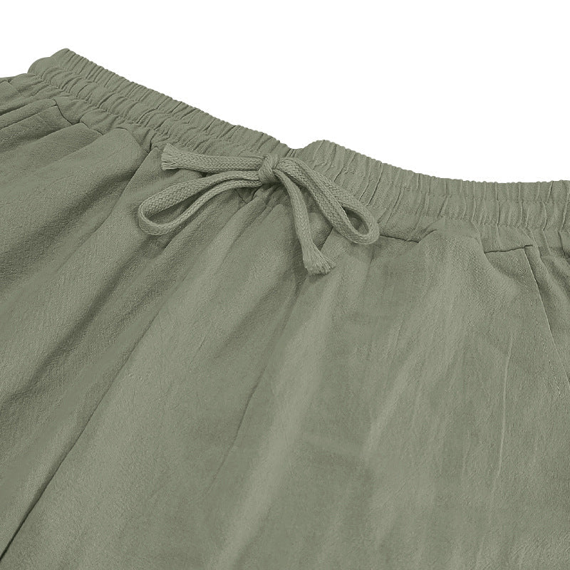 👖 NU 50% KORTING! 🏠 Casual herenbroek met trekkoord en zakken 🌿