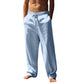 👖 NU 50% KORTING! 🏠 Casual herenbroek met trekkoord en zakken 🌿