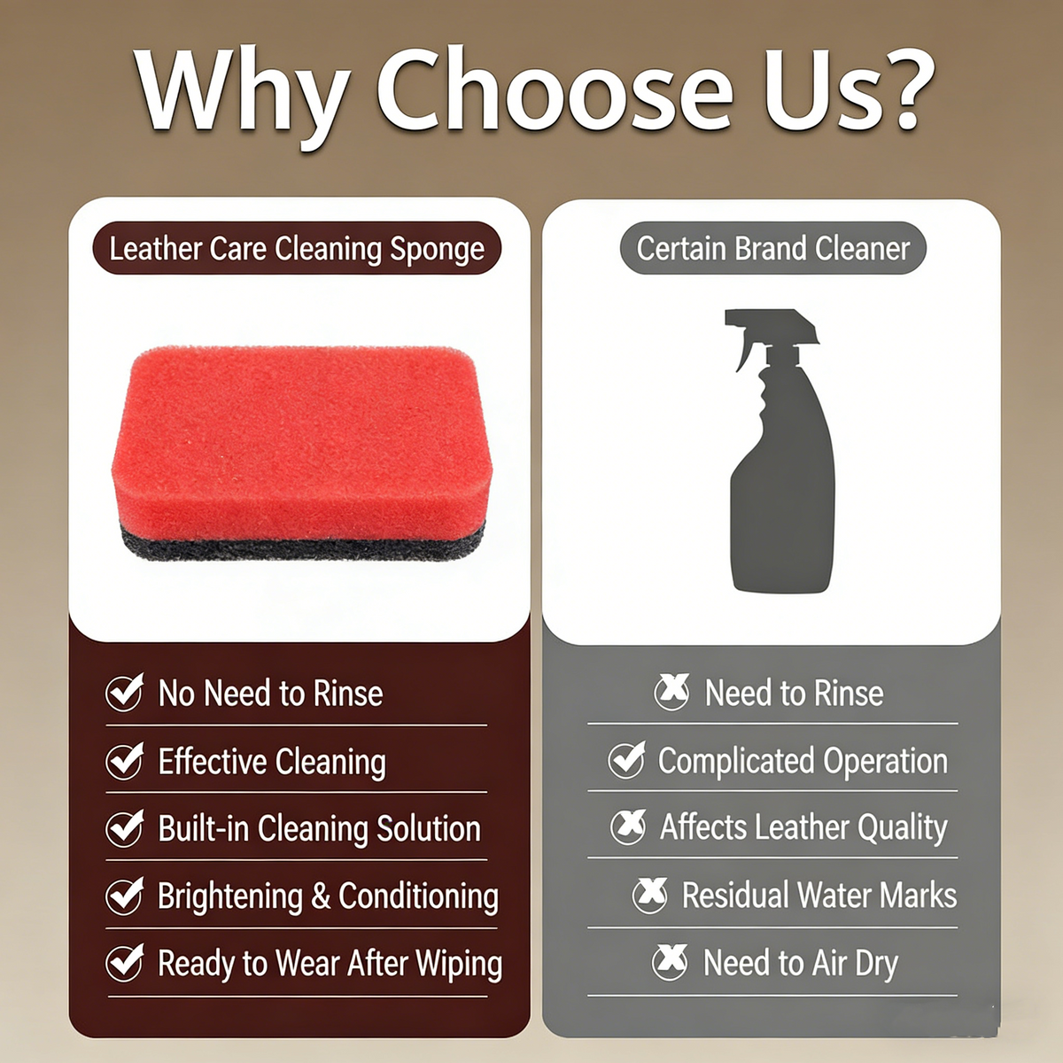 Multi-purpose Leather Oil Care Brush