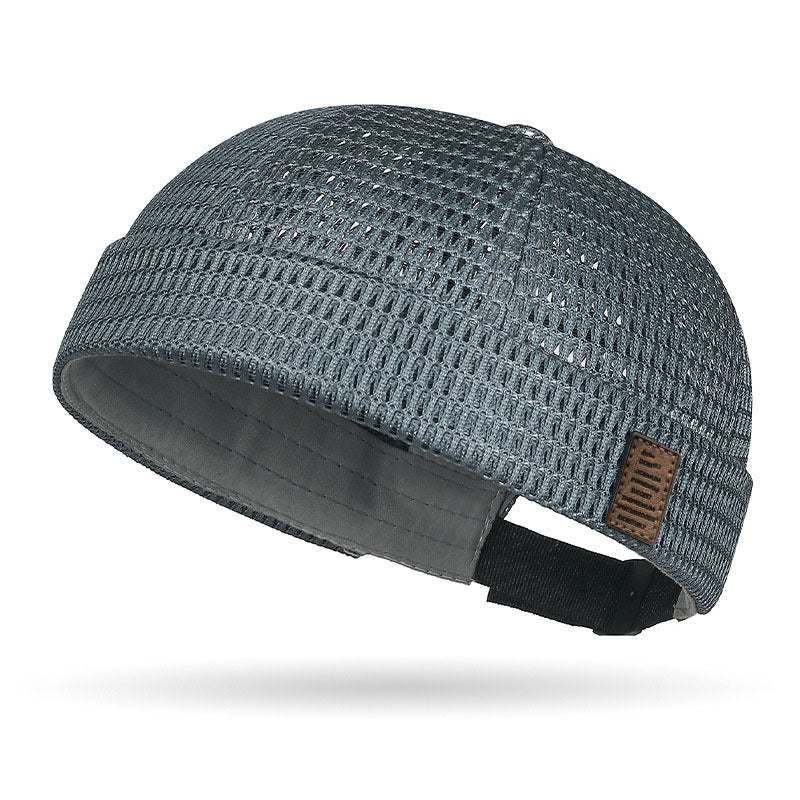 🧢 NU 50% KORTING! 🌬️ Lichte, ademende mazenpet zonder rand – retro docker-stijl, verstelbaar en ultra-lightgewicht – koel comfort ✨