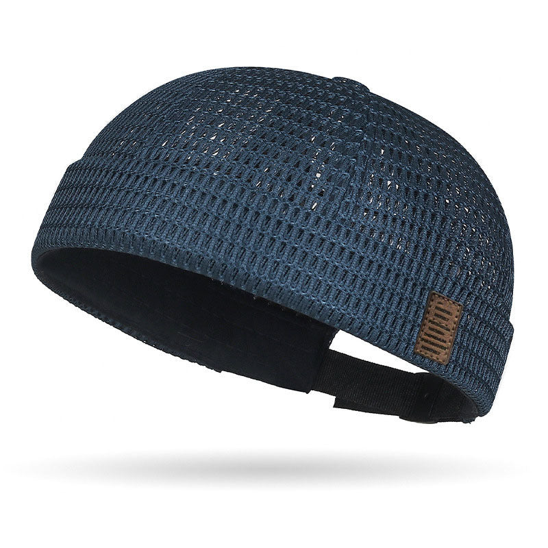 🧢 NU 50% KORTING! 🌬️ Lichte, ademende mazenpet zonder rand – retro docker-stijl, verstelbaar en ultra-lightgewicht – koel comfort ✨