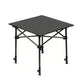 Draagbare opvouwbare campingtafel met opbergtas