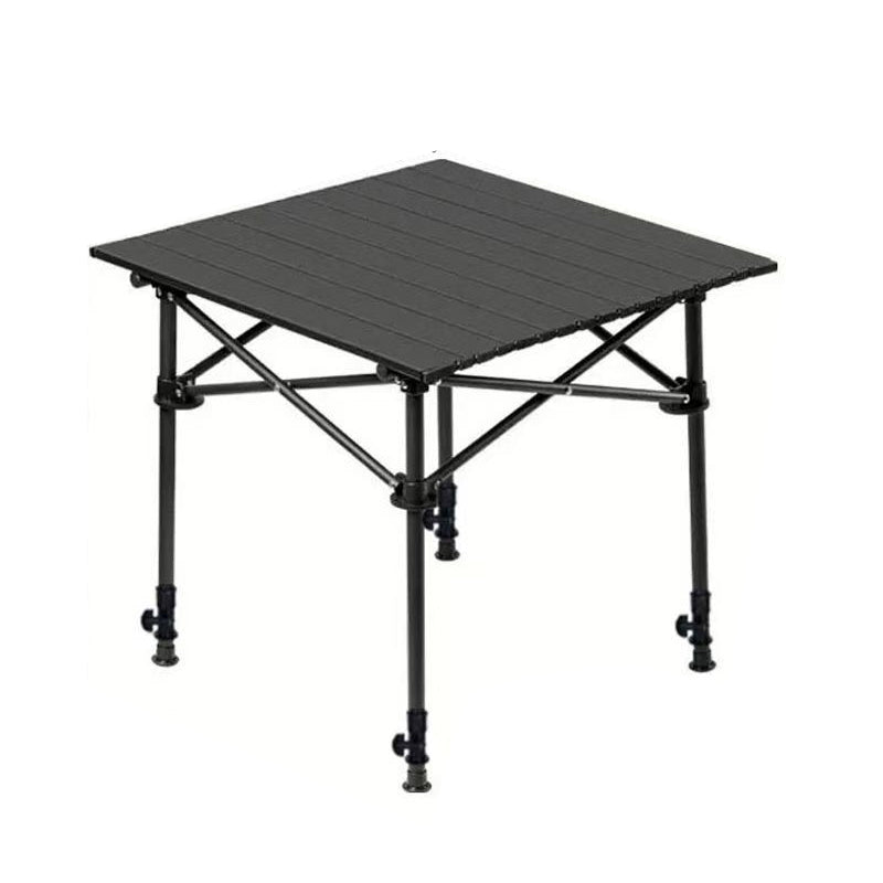 Draagbare opvouwbare campingtafel met opbergtas
