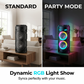 🥳HETE UITVERKOOP 2026🥳💞Meer dan 50.000 verkocht!🎤🔊 50% korting! Draagbare Bluetooth-luidspreker met microfoon – 16W krachtig geluid, RGB-verlichting en bedrade microfoon. Perfect voor karaoke, square dancing en kraampjes in de buitenlucht.
