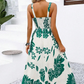Dames Zomerjurk met Bloemenprint en Spaghettibandjes