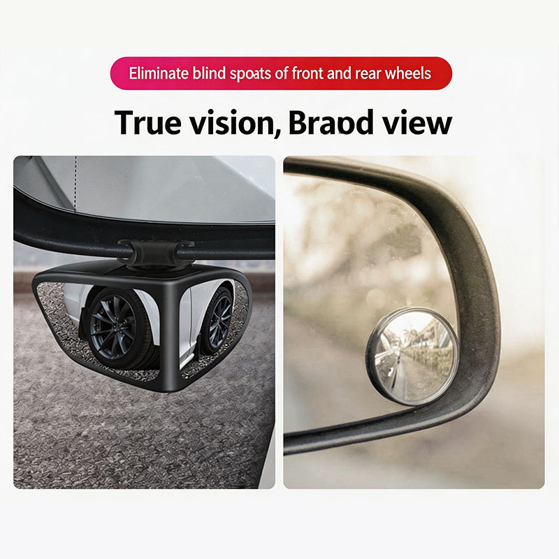 📢📢 50% korting!! ⏰🚗 Dubbele lens, 360° verstelbare dodehoek spiegel