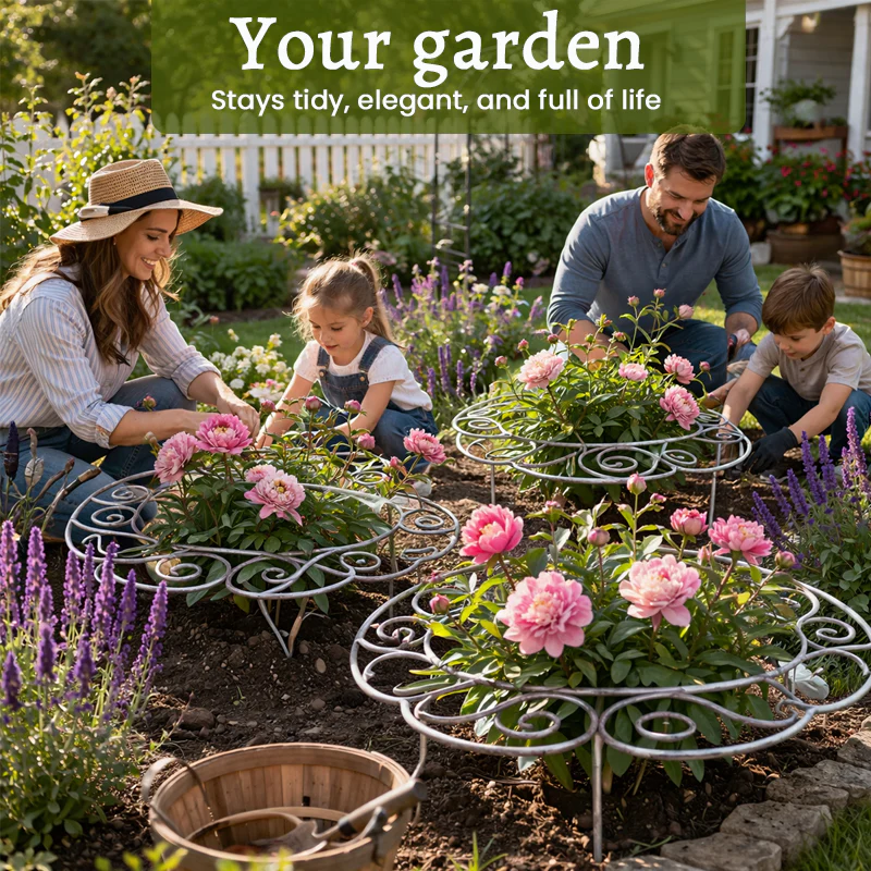 🌸 Stevig Bloemensteunframe | Robuuste Klimsteun voor Rozen en Hoge Planten – Houdt Alles Recht en Netjes 🌿