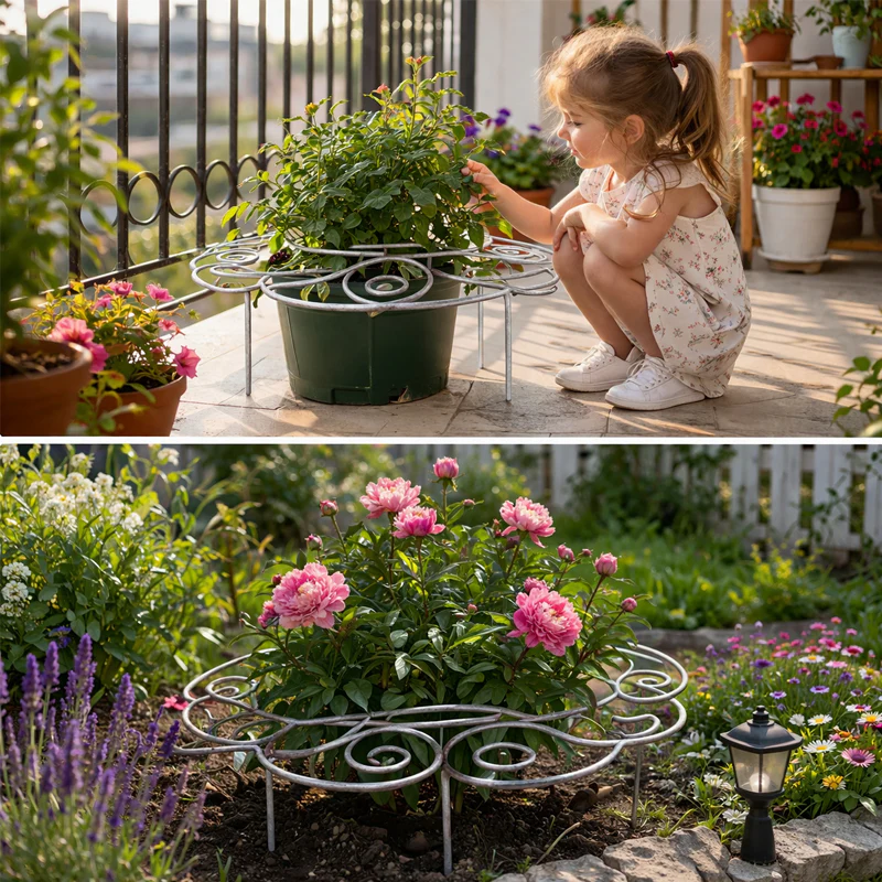 🌸 Stevig Bloemensteunframe | Robuuste Klimsteun voor Rozen en Hoge Planten – Houdt Alles Recht en Netjes 🌿