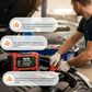 🔋 12V 6A slimme acculader – pulsherstel voor oude batterijen, geschikt voor alle auto's en motoren.