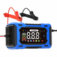 🔋 12V 6A slimme acculader – pulsherstel voor oude batterijen, geschikt voor alle auto's en motoren.