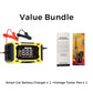 🔋 12V 6A slimme acculader – pulsherstel voor oude batterijen, geschikt voor alle auto's en motoren.