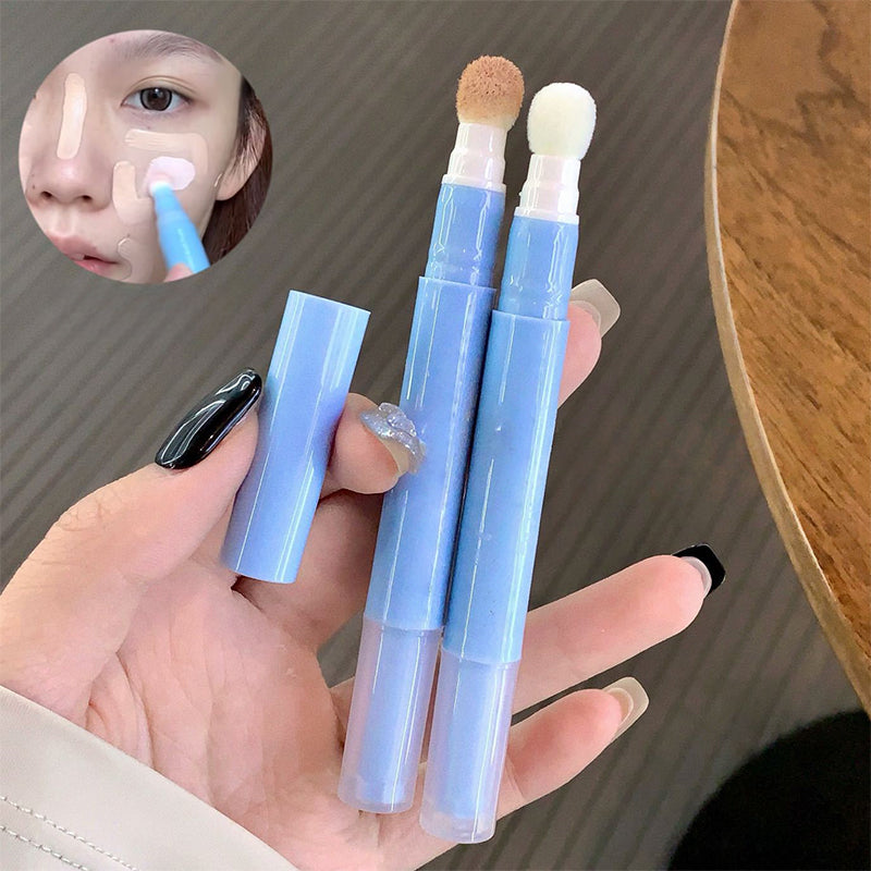 ❤️2 voor de prijs van 1❤️ Hydraterende crèmeconcealerpen met sponsapplicator