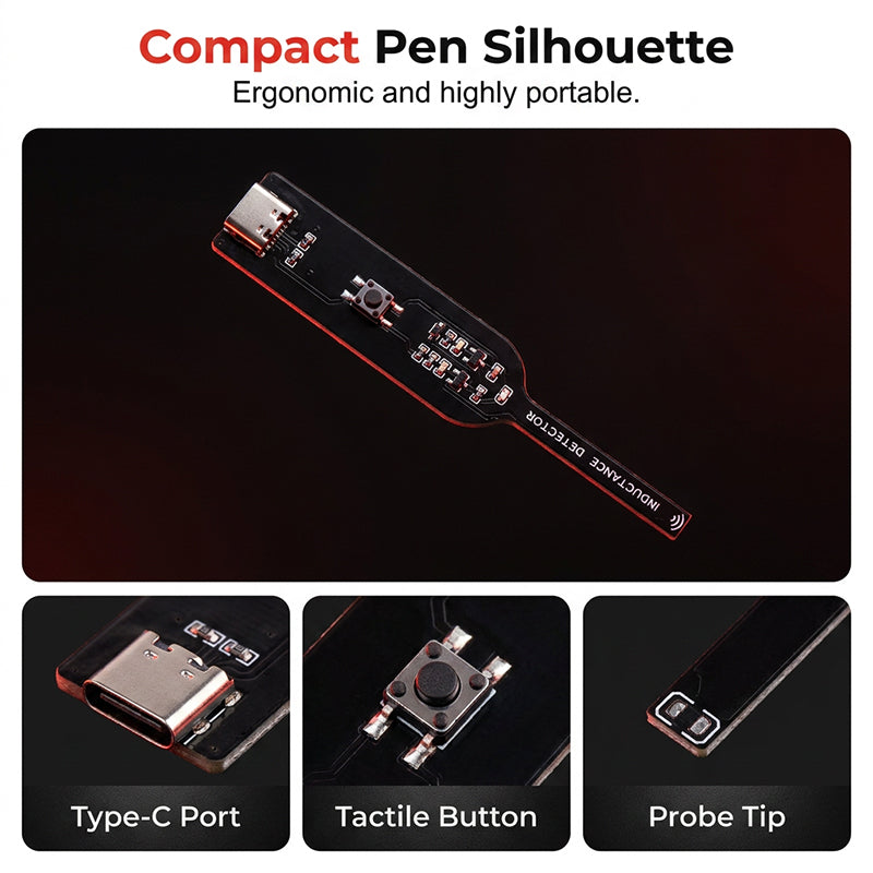 USB-C inductiedetectorpen voor moederbordreparatie
