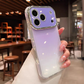Glitter telefoonhoesje met camerabescherming en glanzende afwerking