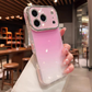 Glitter telefoonhoesje met camerabescherming en glanzende afwerking