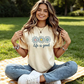 “Life is Good” T-shirt met madeliefjesprint