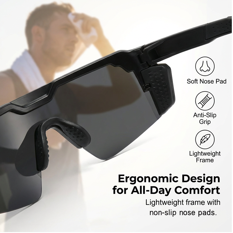 🕶️50% KORTING🔥UV400 Sportzonnebrillen voor Heren & Dames | 100% UV-Bescherming • Stijlvol