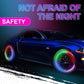 🚗 50% korting! Waterdichte LED wielverlichting – meerdere modi, snel te installeren, spatwaterbestendig. Opvallend & veilig in stad & regen! 🌈💨