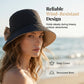 👒 TIJDELIJKE AANBIEDING: 50% KORTING! ✨ Dames zonnehoed met strik en brede rand – opvouwbaar, 360° zonbescherming 🎀