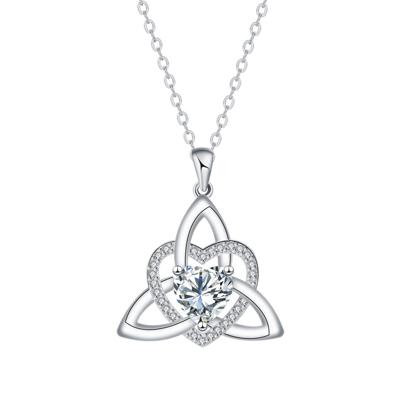 Keltische Knoop Hart Ketting