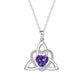 Keltische Knoop Hart Ketting