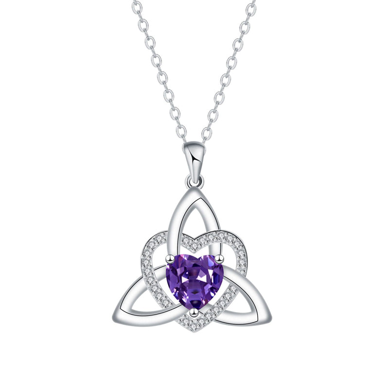Keltische Knoop Hart Ketting