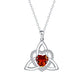 Keltische Knoop Hart Ketting