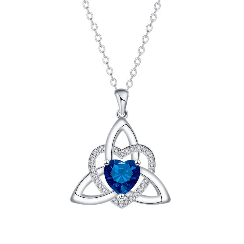Keltische Knoop Hart Ketting