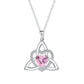 Keltische Knoop Hart Ketting