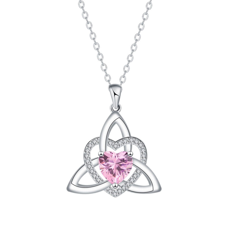 Keltische Knoop Hart Ketting