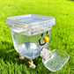 Waterdispenser voor huisdieren met grote capaciteit