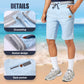 Heren Korte Broek Colorblock - Casual Short met Trekkoord