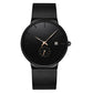 Minimalistische Waterdichte Quartzhorloge voor Heren