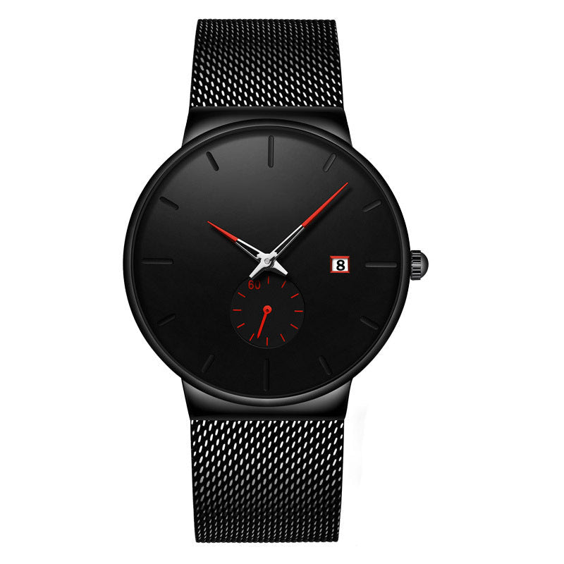 Minimalistische Waterdichte Quartzhorloge voor Heren