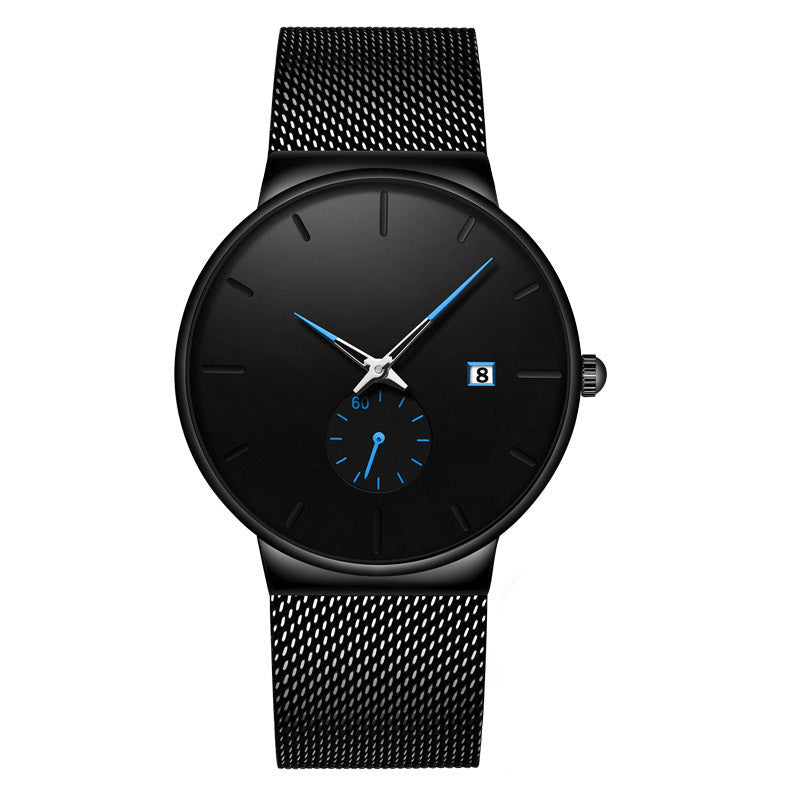 Minimalistische Waterdichte Quartzhorloge voor Heren