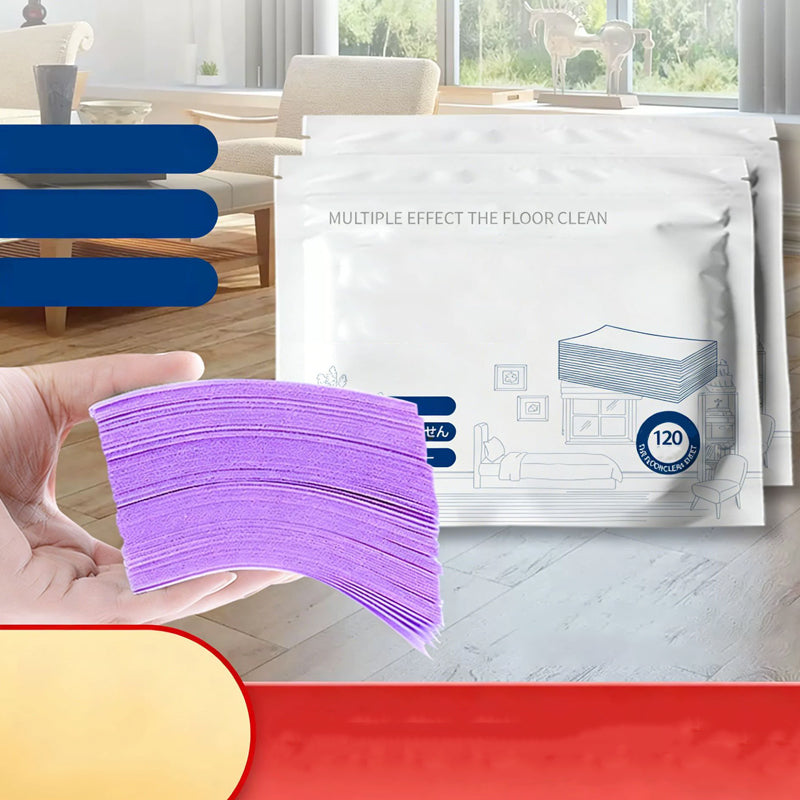 🥳UITVERKOOP 2026🥳💞50% KORTING | 50.000+ verkocht!Wateroplosbare vloerdoekjes 120st | Geen afmeten, glanzende vloeren