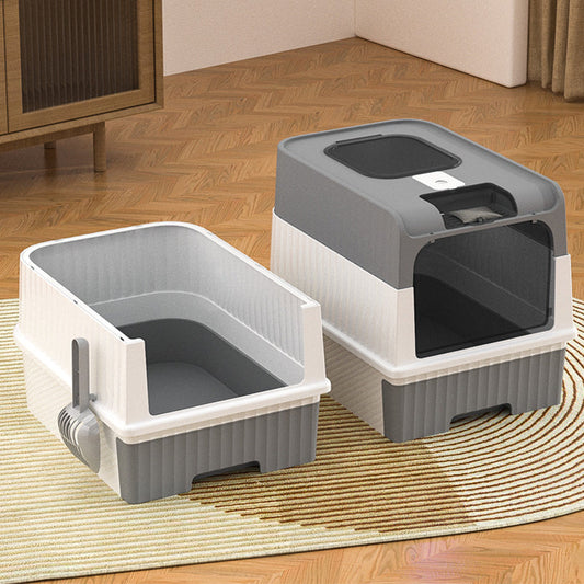Opvouwbare lade-stijl kattenbak